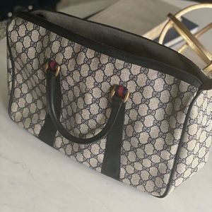 Vintage Gucci GG Monogram Handbag